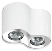 Moderné svietidlo AZZARDO NEOS 2 white/chrome AZ0709