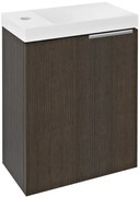 Sapho Sapho, LATUS X umývadlová skrinka 39,4x50x22cm, borovica rustik, LT110-1616