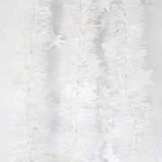 Girlanda s hviezdičkami a snehovými vločkami 3 cm Ø6 cm dĺ 2 m