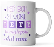 Sablio Hrnek Když Bůh stvořil tety - 200 ml - espresso
