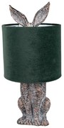 Brown & Green RABBIT Easter svietidlo