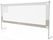 Detská ochrana postele, 200 cm, výškovo nastaviteľná