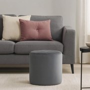 Taburet AVENBERG PUFF sivý