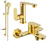 Mexen Milo DF40 vaňová súprava, zlatá - 713053DF40-50