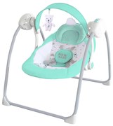 Detské hojdacie lehátko NEW BABY TEDDY Mint