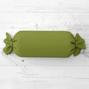 Biante Vankúš valec bonbon Rongo RG-095 Olivovo zelený 15x40 cm