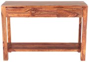 furniture-nabytek.cz - Konzolový stolík drevo palisander 130x76x35
