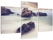 Obraz útesov v hmle (90x60 cm)