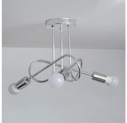 Prisadený luster OXFORD 3xE27/15W/230V lesklý chróm