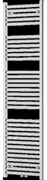 Mexen Hades radiátor kúpeľňový 1800 x 500 mm, 675 W, chróm - W104-1800-500-00-01