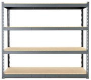 Policový regál COMBO, nosnosť 500kg/polica, 1980x2440x470 mm