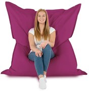 XXL vankúš na sedenie – interiérový aj záhradný, vodeodolný Farba: 11.Fuchsia