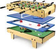 Hawaj mini multifunkčný stôl 4v1, 80 x 43 cm, dekor