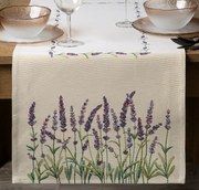 GOBELÍNOVÝ BEHÚŇ NA STÔL LAVENDER 40X100 CM VZOROVANÝ