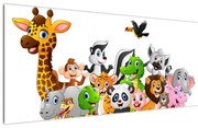 Obraz zvieratiek (120x50 cm)