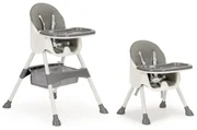 Sivá jedálenska stolička pre deti HC-823-GRAY