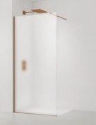 Sprchová zástena SAT Walk-in 110 cm brúsený rose gold SATBWI110MSPRRG