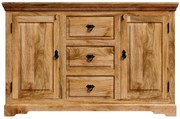 Komoda Guru 140x90x45 z mangového dreva Mango natural