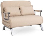 JAKS Rozkladacie kreslo Bart 2 béžové