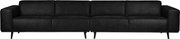 BePureHome Statement XL 372 cm veľká sedacia súprava - Čierna