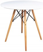 Bestent Jedálenský stôl 80cm Anello White