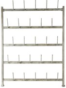 Ib Laursen Nástenný vešiak na hrnčeky s 25 háčikmi