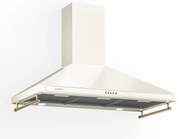 Klarstein Victoria 90, digestor, 90 cm, nástenný, 644,5 m³/h, LED, retro dizajn, slonovinový