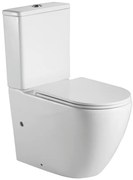 WC bezokrajové  Igar + doska s pomalým sklápaním