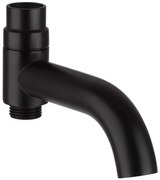 Odtoková vaňa Moza Black pre dažďovú sprchu so sprchovým kohútikom