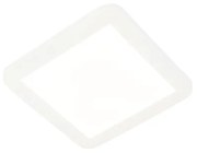 Stropné svietidlo biele 22,5 cm vrátane LED 3-stupňové stmievateľné IP44 - Steve