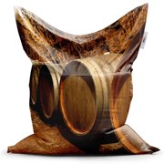 Sablio Sedací vak Sudy - 150x100 cm