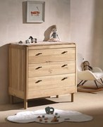 Luxusná komoda z dubového dreva Forrest 100cm