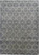 Diamond Carpets India Ručne viazaný kusový koberec Diamond DC-JK 1 SILVER/BLACK, šedá, chodba / predsieň