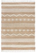 Kusový koberec Jubilant Medina Jute Natural/Ivory, 160x230, béžová, obývacia izba, Flair Rugs
