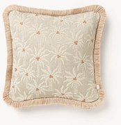 Ručne vyrobený exteriérový obojstranný vankúš Laura & Rosita