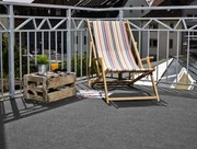 Vonkajší koberec Umelá tráva 100x200 cm, šedá%