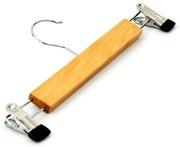 Drevený vešiak na sukne