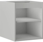 Mexen Box-A, závesná skrinka 40 cm, sivá matná, 91AX1-0400-470-1-62