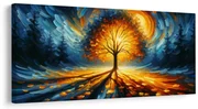 Obraz strom života v magickom svetle
