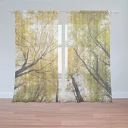 Sablio Záclony Koruny stromov: 2ks 150x250cm