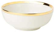 Miska so zlatým lemom 16 cm set 4 ks – Flow - 492542