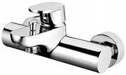 BISK Erga NATURA, nástenná vaňová batéria 150mm, chrómová, ERG-04234