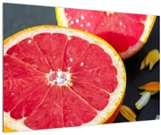 Obraz rozkrojených grapefruitov (90x60 cm)