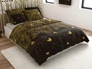 Obliečky z mikrovlákna VISATA čierne Rozmer obliečky: 70 x 80 cm | 140 x 200 cm