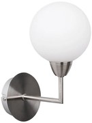 Nástenné svietidlo v striebornej farbe Logos - Candellux Lighting