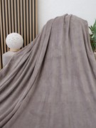 Deka mikroplyš Exclusive 150 × 200 cm – Laura cappuccino