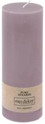 Fialová sviečka Eco candles by Ego dekor Friendly, doba horenia 60 h