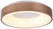 Rabalux LED stropné kruhové svietidlo Carmella 50W | 3400lm | 4000K | IP20 - biela so zlatou
