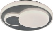XXXLutz STROPNÉ LED SVIETIDLO, 38/5 cm Xora - Interiérové svietidlá - 004062003701