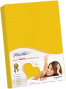Bellatex Froté prestieradlo Kamilka žltá, 180 x 200 cm